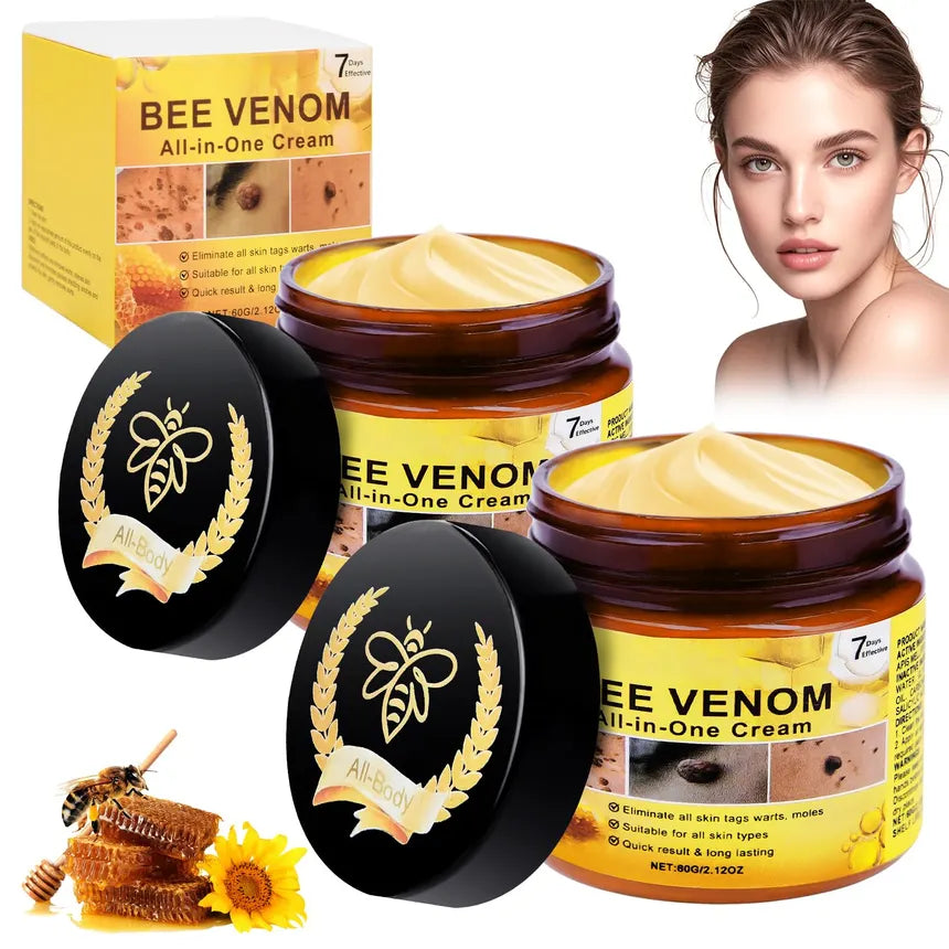 Crème multi-usages anti-rides au venin d'abeille