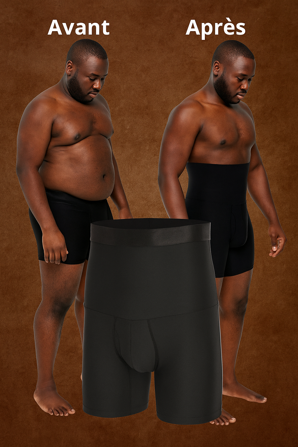 Boxer Ventre Plat Homme Invisible