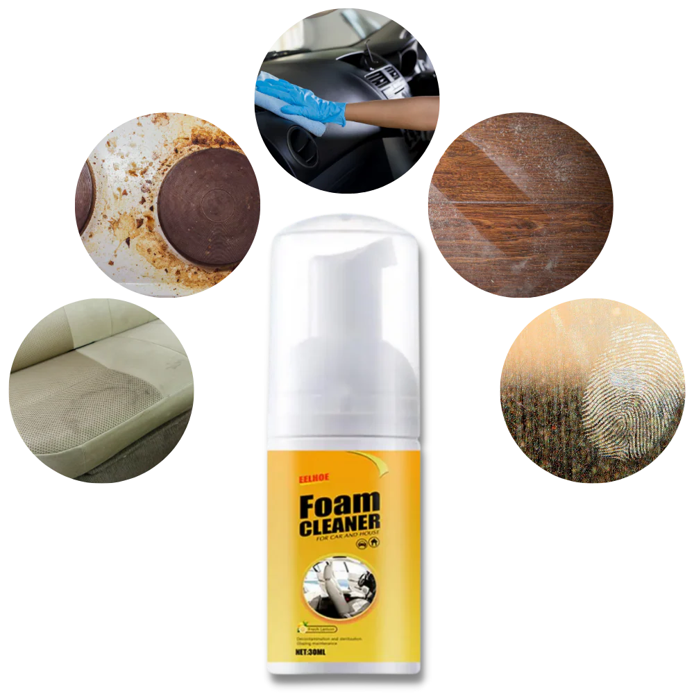 🧴Mousse nettoyante pour voitures et meubles 100 ml