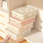 🌸 Sacs Transparents Renforcés – Poignées solides, protection anti-humidité, idéal pour couettes & vêtements !